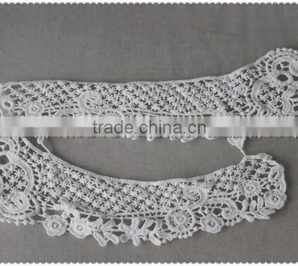 New Design Cotton Embroidered Collars, Natural Color Cotton Collar for Garments photo-6