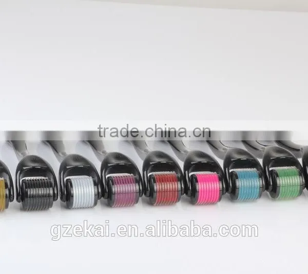 Factory Price Micro Needle Derma Roller 540 Dermaroller With White Handle Black Roller / Wheel photo-2