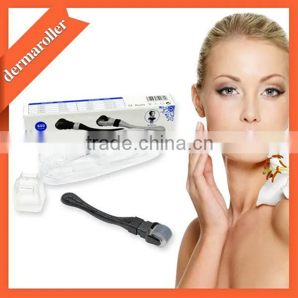 2016 New Skin Dema Roller Micro Needle Therapy Acne Scar Removal 360 Degree Roating 600 Needles Micro Stainless Derma Roller CE photo-5