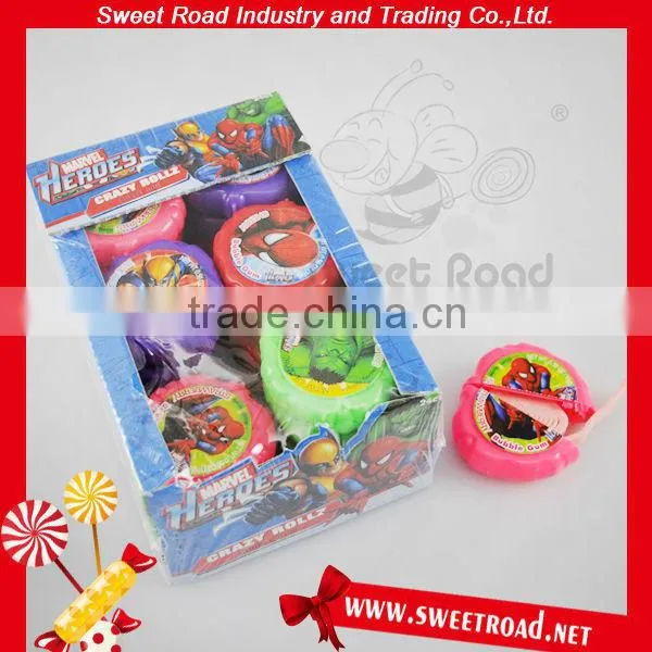 Spider-Man Roll Bubble Gum