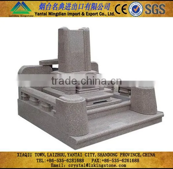Granite Gravestone Headstone,China Nature Stone Tombstone photo-2