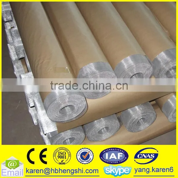 Galvanized Woven Square Wire Mesh for Construction Use