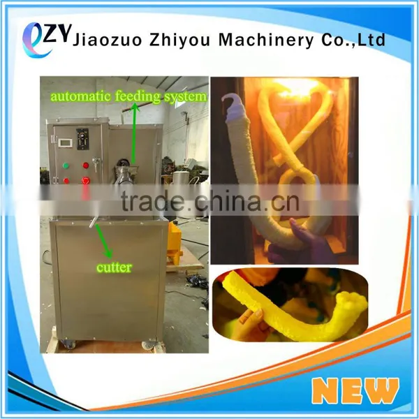 2016 Hot Sale Rice Cone Puffing Machine/Ice Cream Hollow Tube Expanding Machine photo-5