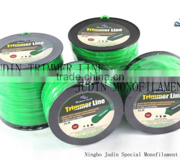 Commercial Grade 3.0mm Round Shape Brush Cutter Nylon Trimmer Line photo-5