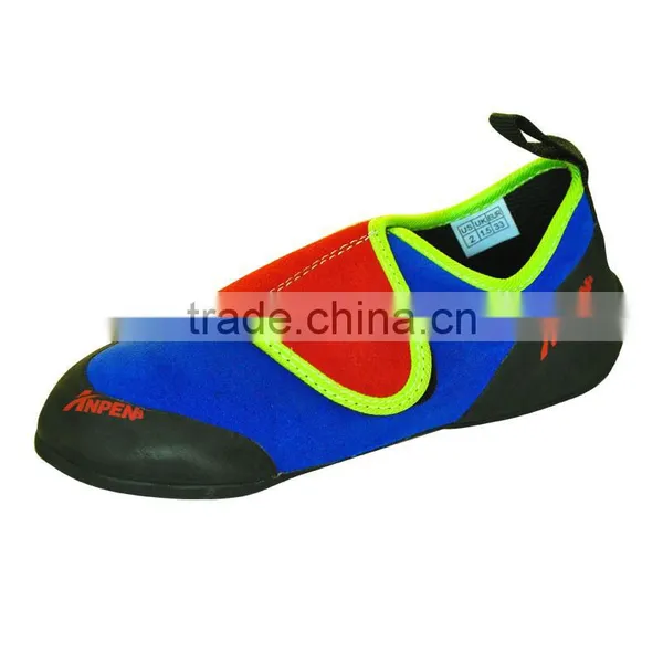 Genuine Leather Antislip Climbing Rock Sport Shoes for Children photo-4