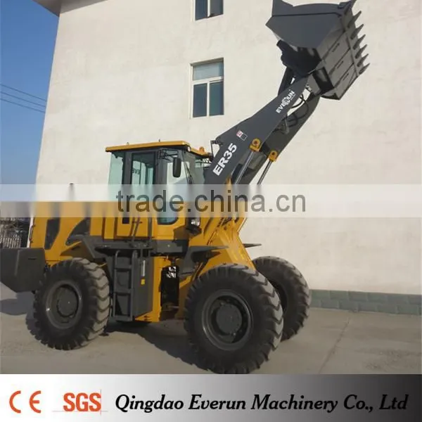 Everun Brand New 3 Ton Chinese Wheel Loader With Automatic Gear Box photo-2