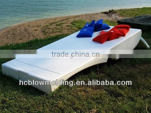 OEM Blow Molding Plastic Floating Dock Plastic HDPE Pontoon Floats Huizhou Factory photo-3