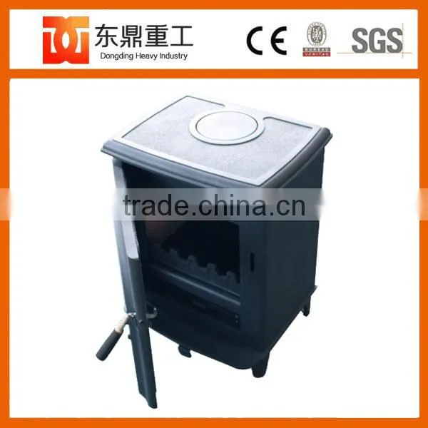 Cast Iron Free Standing Indoor & Outer Door Wood Fireplace With Good Quality photo-5