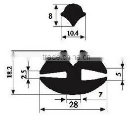 Windshield Rubber Seals Seal photo-6