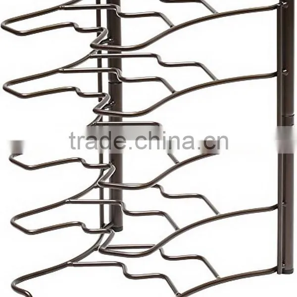Good Quality Sell Well Multi-Tier Kitchen Organizer Pan Rack photo-2