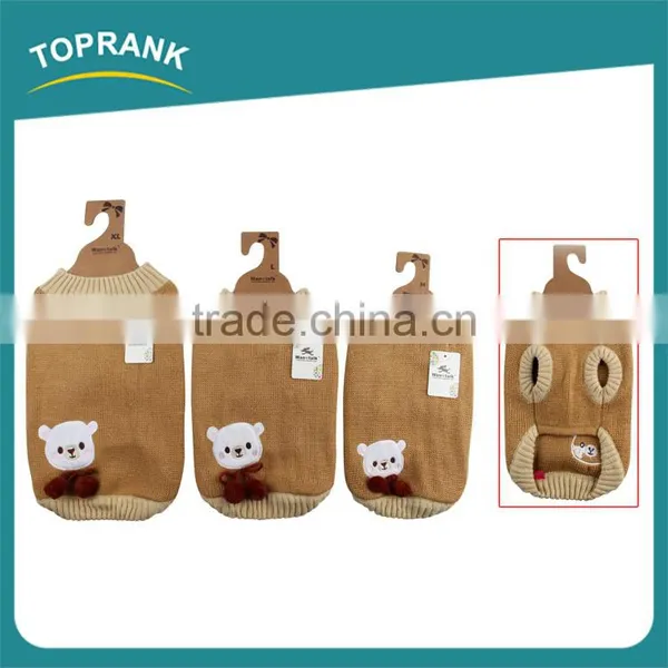 Wholesale Bear Pattern Winter Small Easy Knit Dog Sweater Pattern Free photo-4