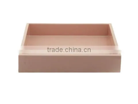 Trendy Square MDF Vietnam Lacquer Tray, 15x15 cm photo-3