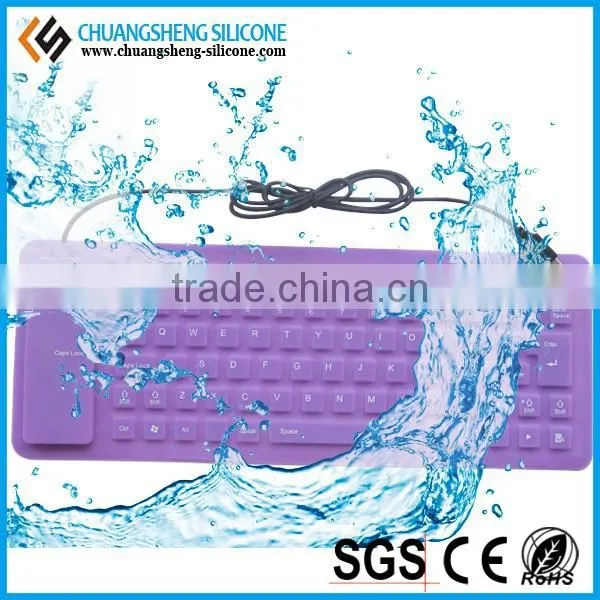 Colored Rubber Blank Laptop Keyboard Covers for Office Equipment photo-4