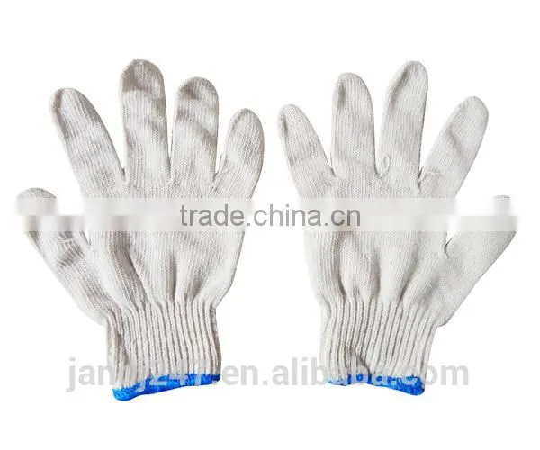 Raw White Cotton Gloves From Guangzhou Supplier photo-4