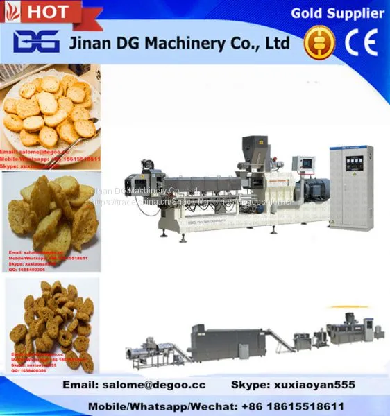 Automatic Bread Crouton Bread Chips Making Machine Production Plant