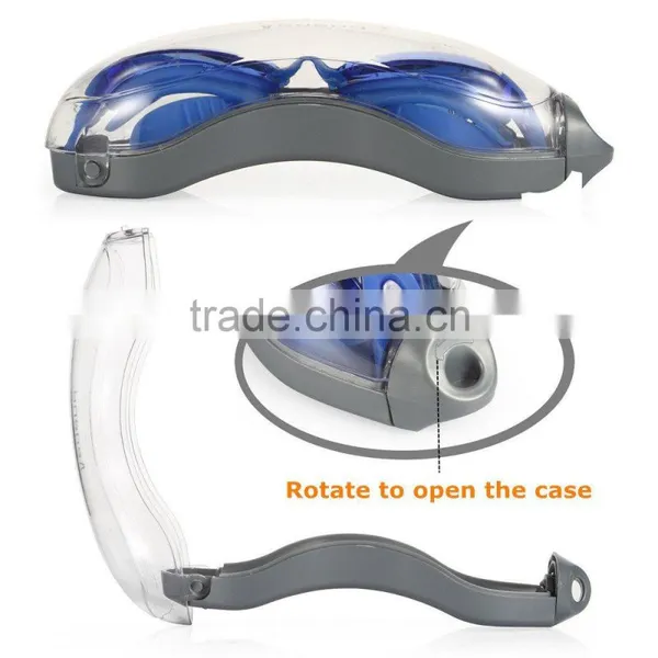 Swimming Goggles for Adult Men Women Youth Kids Child, Triathlon Equipment With Mirrored & Clear Anti-Fog Waterproof UV 400 P photo-5