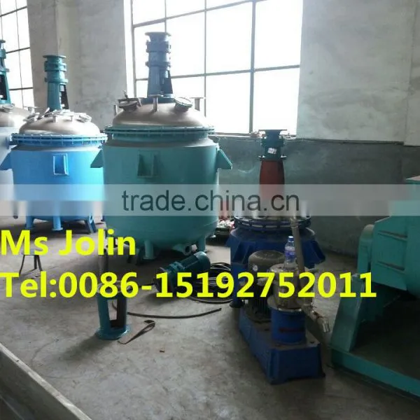 Stainless Steel Chemical Reactor With Heating Jacket And Cooling Inner Coils photo-2