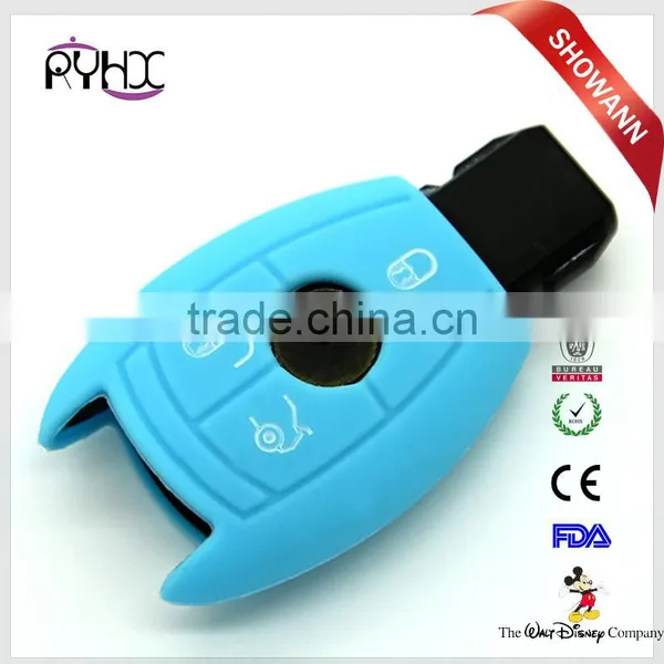 Super Quality Car Key Case Manufacturer Silicone Car Key Covers for Mercedes Benz photo-2