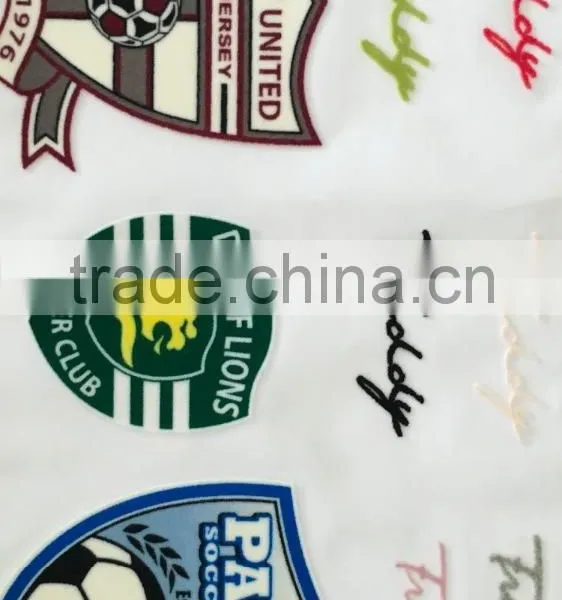 Custom 3D Football Jersey/ Uniform Iron on Patches for Clothes photo-4