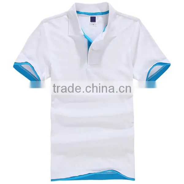 2016 Fashion Style Polo Shirt for Lovers Design Custom Couple Polo Shirt Wholesale photo-3