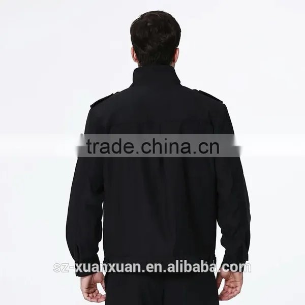 Customized Fashion Security Uniform 2pieces Work Uniform photo-3