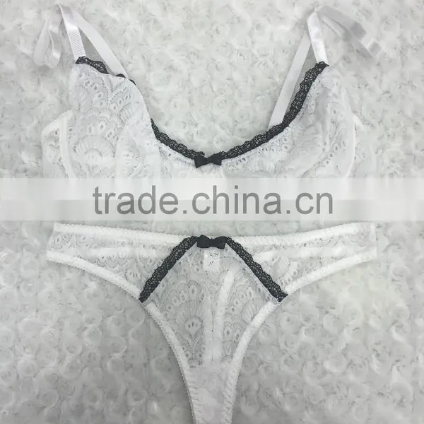 OEM Bralette Sexy Fancy Bra and Panty Set Underwear New Design photo-4