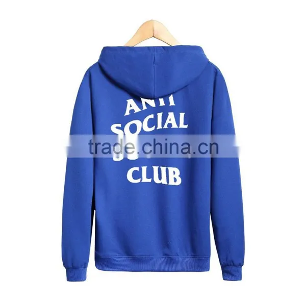 Anti Social Club Autumn Winter Streetwear Cotton Men Brand Clothing Hip Hop Sweatshirt Hoodies Hoody photo-6