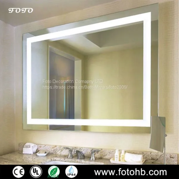 FOTO LED Backlit Glass Bathroom Mirror photo-3