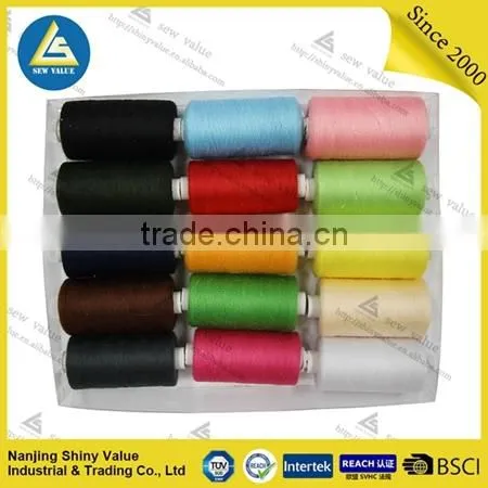 Nanjing Shinyvalue 2016 Hot Selling 100% Polyester Quilting Thread photo-5
