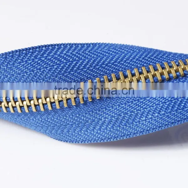 5# Close End Brass Metal Zippers photo-3