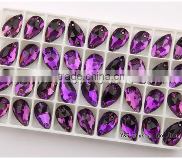 Teardrop Crystal Sew on Rhinestone, Crystal Sew on Beads,crystal Sew on Stones photo-4