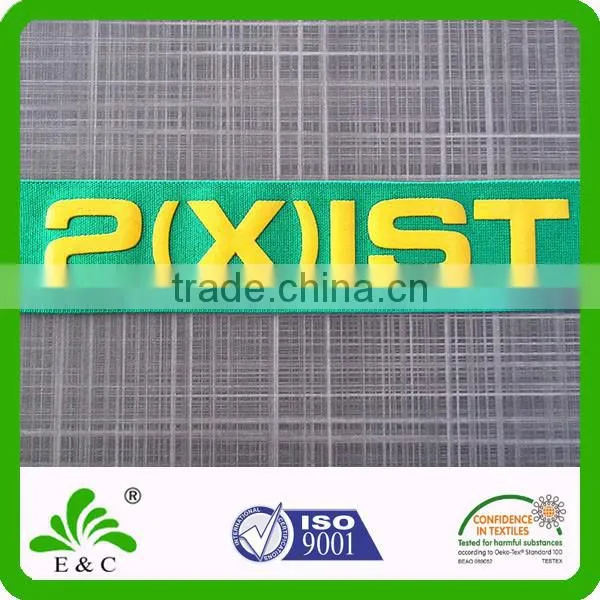 Oeko-tex100 Underwear Waistband Webbing Silicone Coated Logo Elastic photo-2