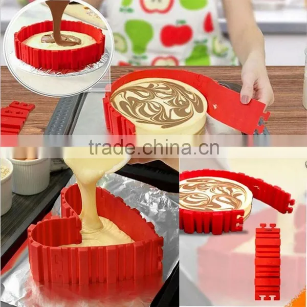 2017 New 1Pcs Magic Bake Snakes Food Grade Silicone Cake Mold Bake Diy All Kinds of Cake Mould Baking Tools for Cakes photo-2