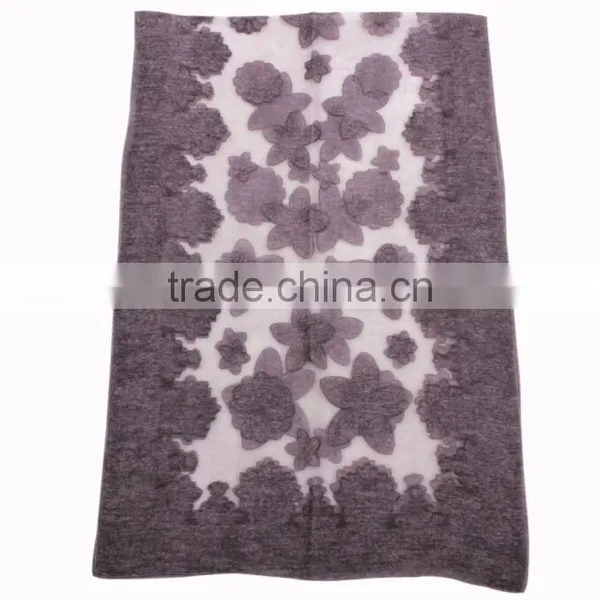 2017 New Arrival Fashion Plain Color Women Hijab Silk Scarf photo-2
