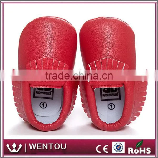 Wholesale Personalized Leather Baby Moccasins photo-3