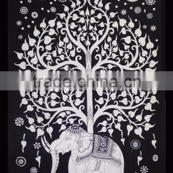 Indian Hippy Tapestries Indian Wall Hanging Cotton Tapestries For Ladies photo-4