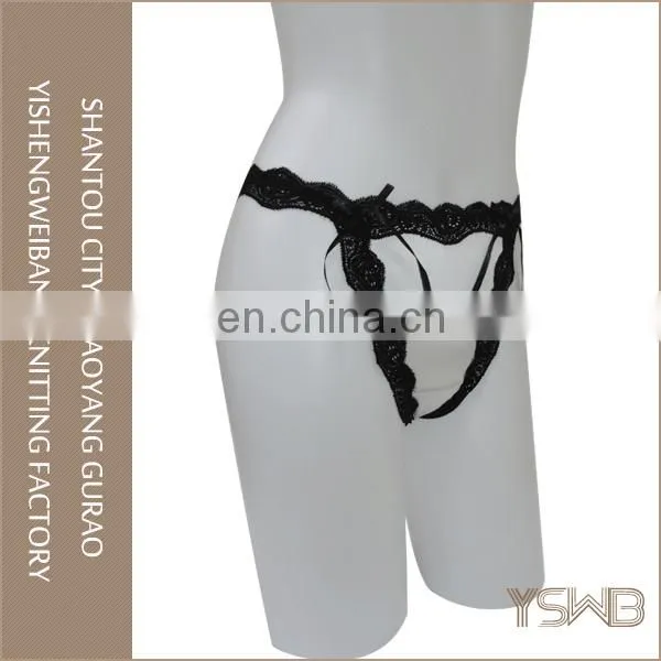 Fashion Design Hot Selling Sexy Hipster Lace Beaded Panties