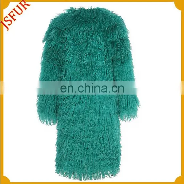 Warm Women Garment With Mongolian Fur Winter Coats photo-2