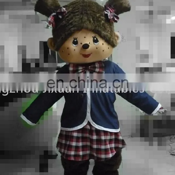 Japan Cartoon Mascot Costume Monchhichi Costume