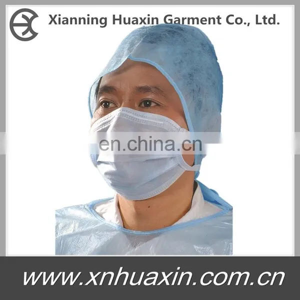 Breathable Doctor Caps With Elastic/Ties photo-6