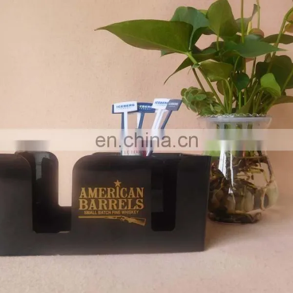 Cheap Plastic Bar Napkin Caddy With Custom Brand Logo photo-6