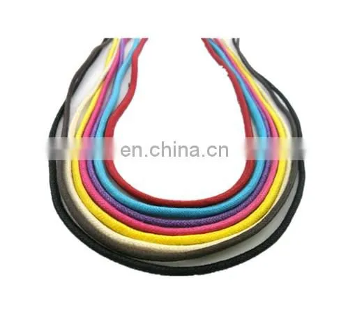 Fashion Custom Round Waxed Shoelaces