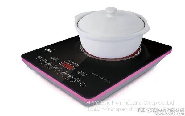 Electrical Cooker,electrical Hot Plate,rose Pink and Green No Electromagnetic Radiation ,fit to Any Pan, ECO-friendly