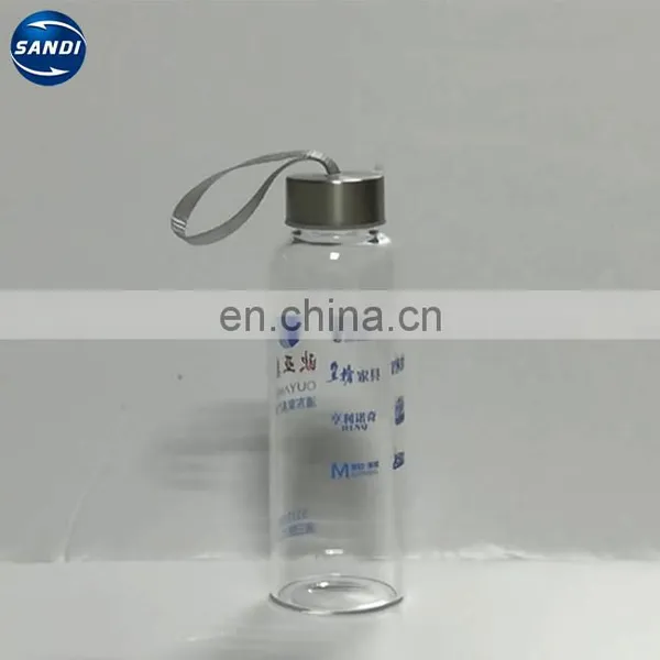 Promotional Custom LOGO Printed Sports Glass Water Bottle photo-2