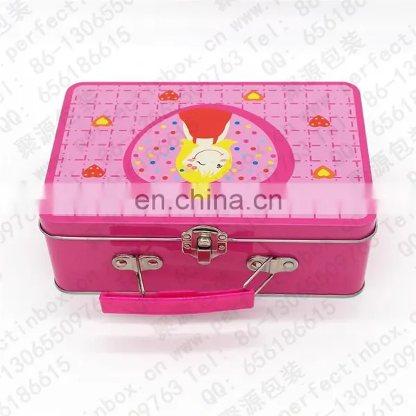 2015 Fancy Black Wholesale Plain Tin Lunch Box/custom Printed Tin Lunch Box photo-4