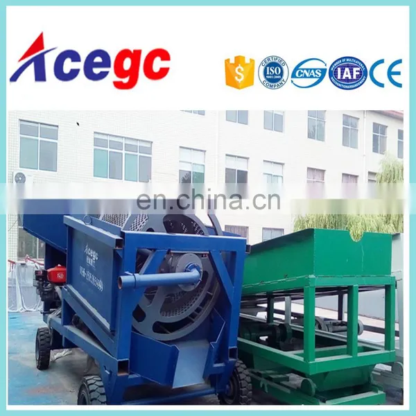 Alluvial Placer Gold Mining Equipment Trommel Screen Gold Separating Car photo-5