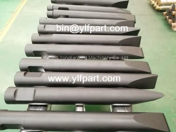 Crushing stone rock hammer JCB fittings chisel drill rod HM385Q,HM360,HM1260Q,HM160