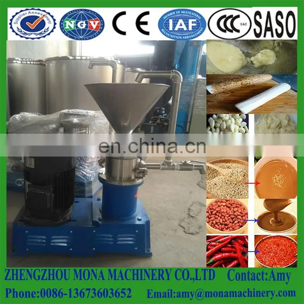 Almond Butter Cashew Nut Butter Jam Peanut Butter Making Machine Production Line Colloid Mill photo-2
