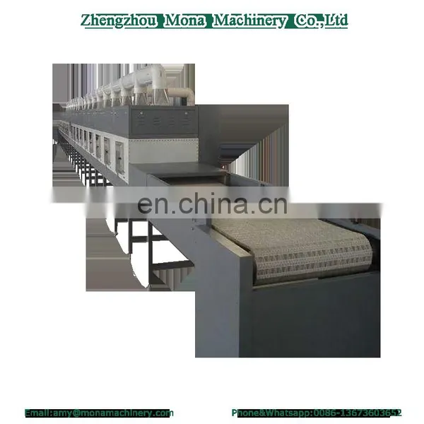 Industrial Microwave Continuous Tunnel Drying Dryer Machine for Cashew Nut/soybean/coffee Bean/nut Meat photo-3