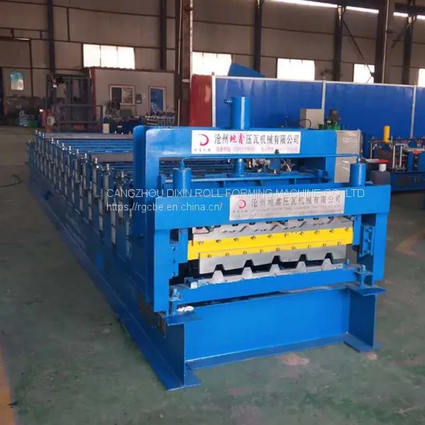 Roof Use Double Layer Steel Roof Sheet Roll Forming Machine Manufacturer photo-4